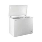 Hisense chest freezer 245litres grey/ white colour