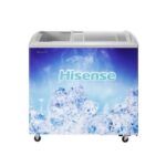 Hisense chest freezer 201litres glass door