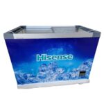 Hisense chest freezer 301litres glass door