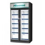 Showcase 758 litres glass door with lock and key