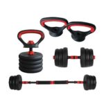 15kg 6-in-1 Dumbbel Barbell kit