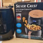 Silver krest air fryer 6litres 2400watts