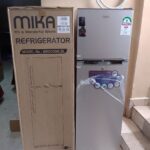 Mika 168 litres double door refrigerator