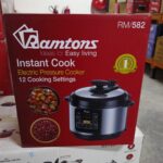 6 litres Ramtons  electric pressure cooker