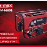 K-Max KM4600E Gasoline Power Generator With Free Extension REEL 2.4KVA