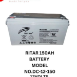 Ritar 150AH Battery model NO. DC-12-150 12Volts