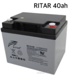 Ritar 40AH Battery model NO. DC 12-40 12Volts