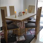 Ivan 6 Seater Luxury Dining Table Set