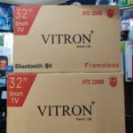 Vitron 32" Smart Android Frameless With Bluetooth tv