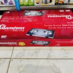 Ramtons 2Burner Gas Cooker Ceramic Top RG537