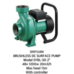 shiyuan brushless dc surface pump Model SYBL-50 2"