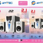 Amtec AM-011 Home Theatre Sub Woofer AC/DC-MF/BT-USB-Amtec