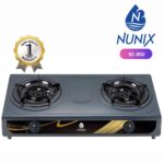 Nunix SC002 Two Burner Table top Black