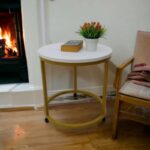 Nobel Wooden Round Coffee Table