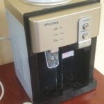 Silver Ipcone table top water dispenser