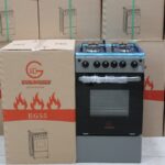 Eurochef full gas with electric oven +timer standing cooker