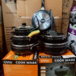 Great star (tc model ) nonstick sufuria cookware set