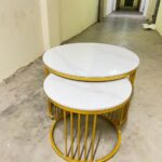 Pure marble executive nesting marble table