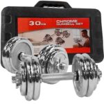 20kgs chrome dumbbells