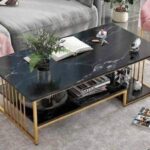 Executive marble coffee table