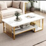 Executive Marble Effect Coffee Table